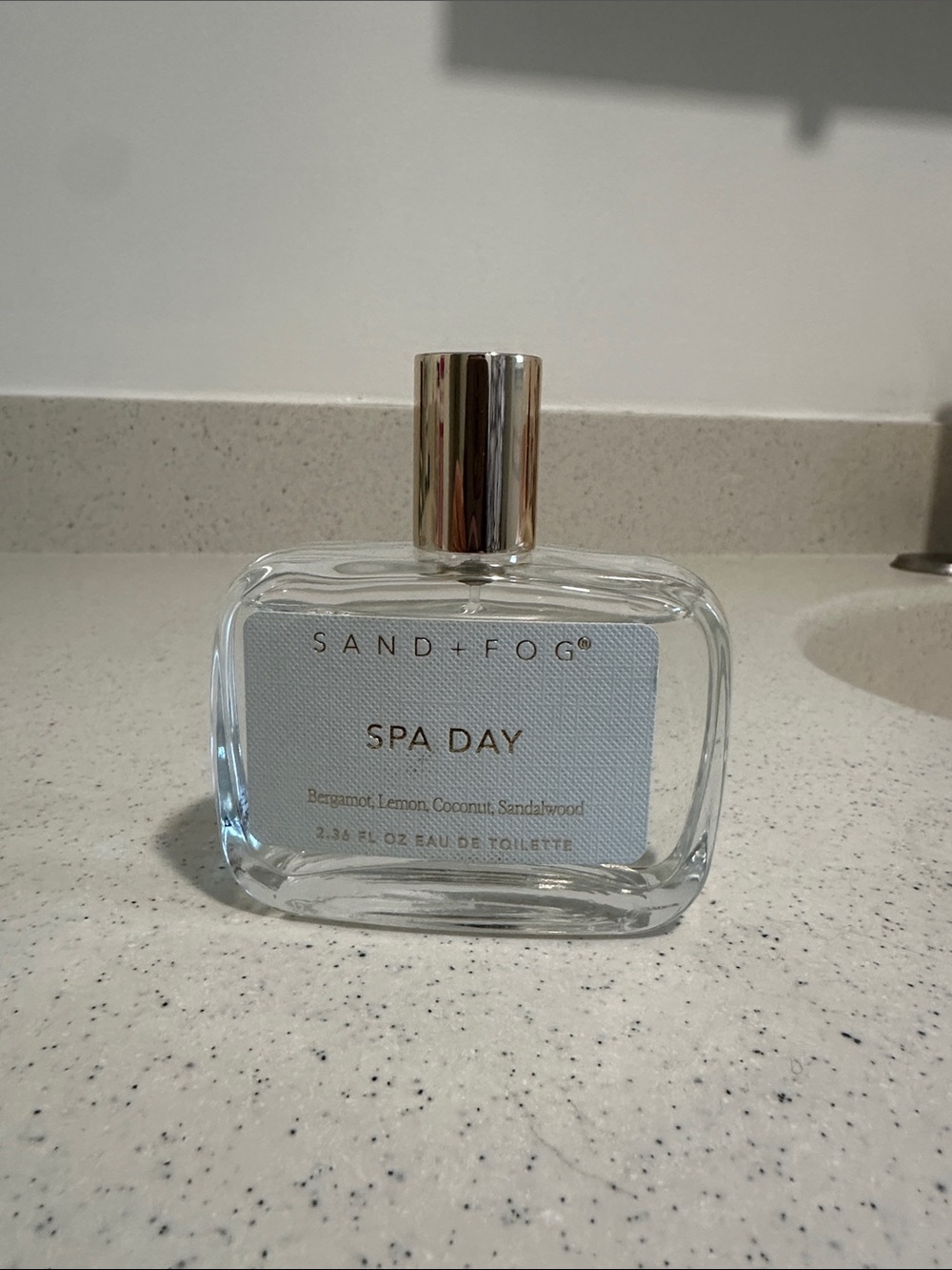 Sand + Fog Spa Day Eau de Toilette - Clear Bottle with Gold Cap